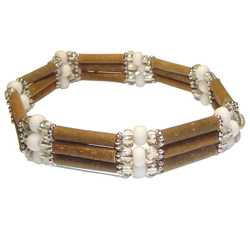 Bracelet Perles blanches